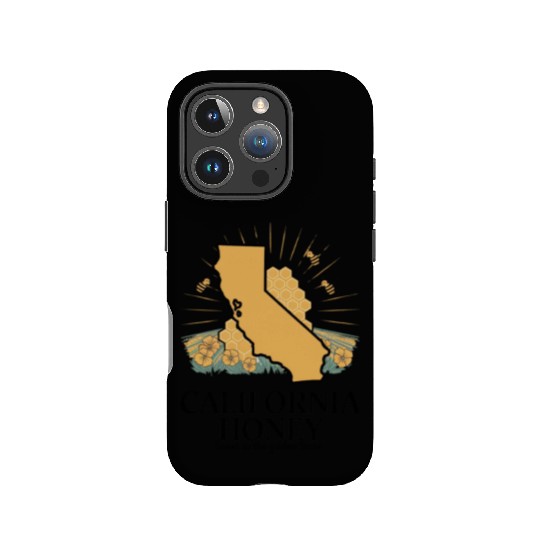 California honey sweet as the golden state IPhone Cases