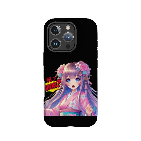 Kawaii Kimono Girl IPhone Cases