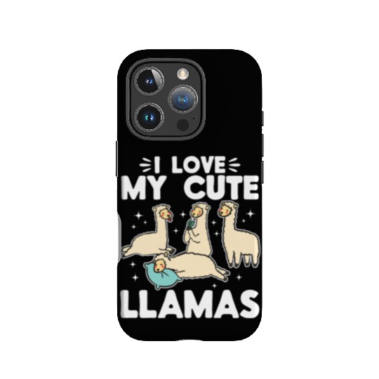 Alpaca Lover Llama Lover - I love my cute Llamas IPhone Cases