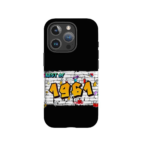 Timeless 1961 Graffiti – 64 Years of Urban Cool IPhone Cases