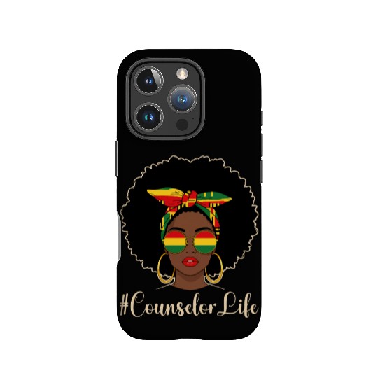 Stylish #CounselorLife African American Pride IPhone Cases