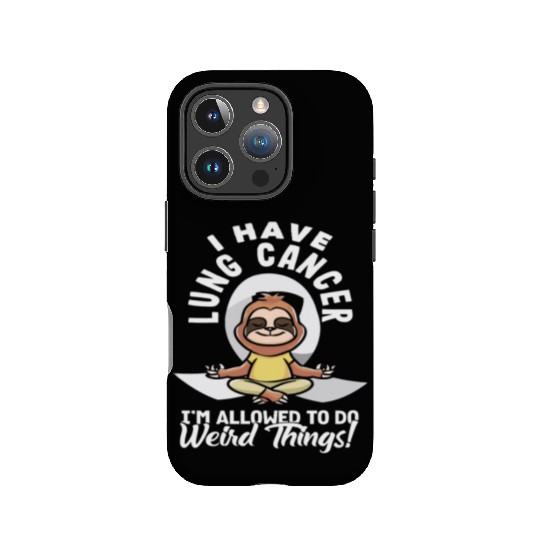 Lung Cancer Awareness Weird Things IPhone Cases