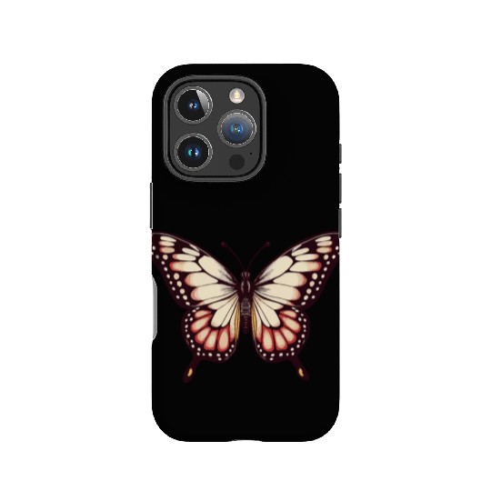 Vibrant Monarch Butterfly IPhone Cases