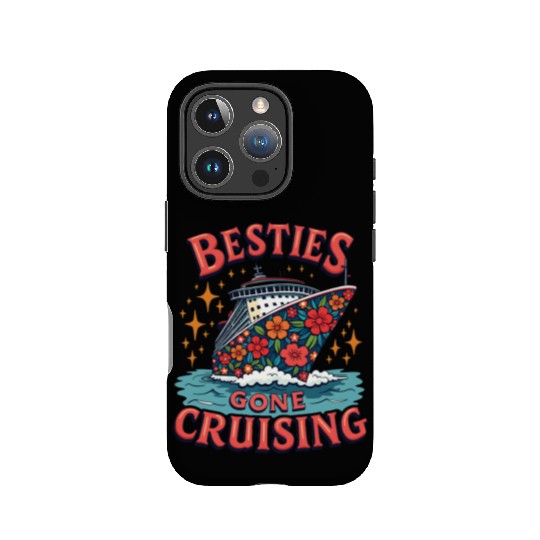 Friends Cruise Squad Girls Besties Gone Cruising IPhone Cases
