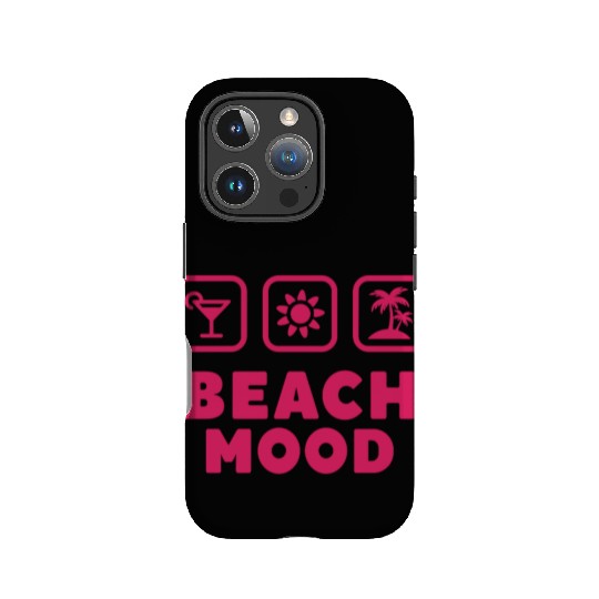 Beach Mood Summer Sun Sea Vacation Cocktail IPhone Cases