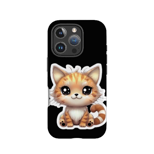Kawaii Cat 2 IPhone Cases
