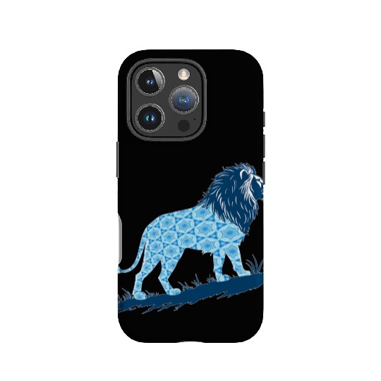 Star of David Pattern 2 Lion of Judah IPhone Cases