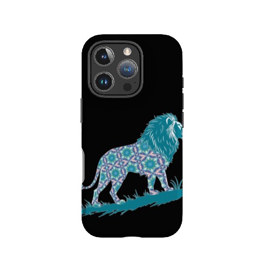 Star of David Pattern 8 Lion of Judah IPhone Cases