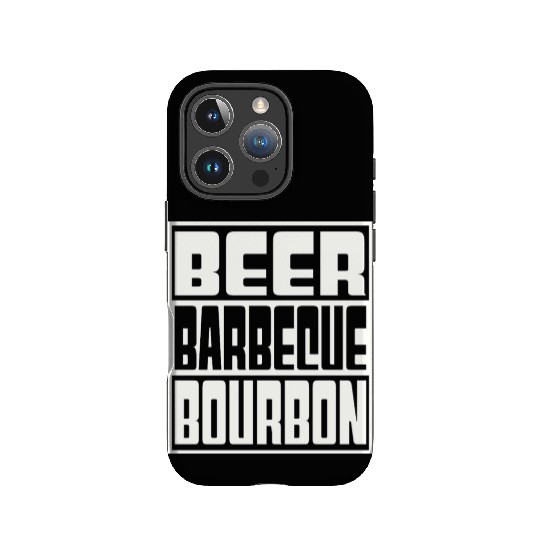 Beer Barbeque Bourbon IPhone Cases
