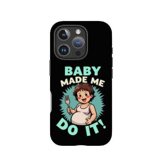 Pregnancy Cravings Funny Maternity Food Baby Bump IPhone Cases