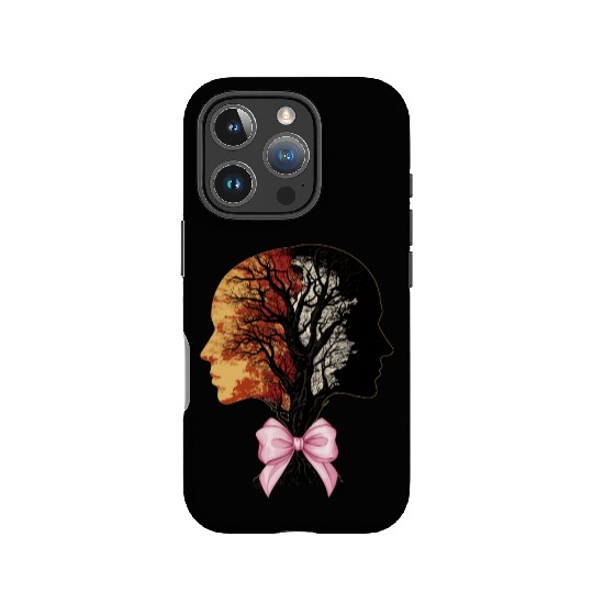 Coquette Bow Genealogy DNA Tree Family History IPhone Cases