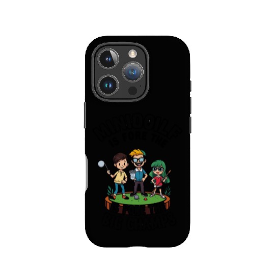 Mini Golf Retro Cartoon on Champion IPhone Cases