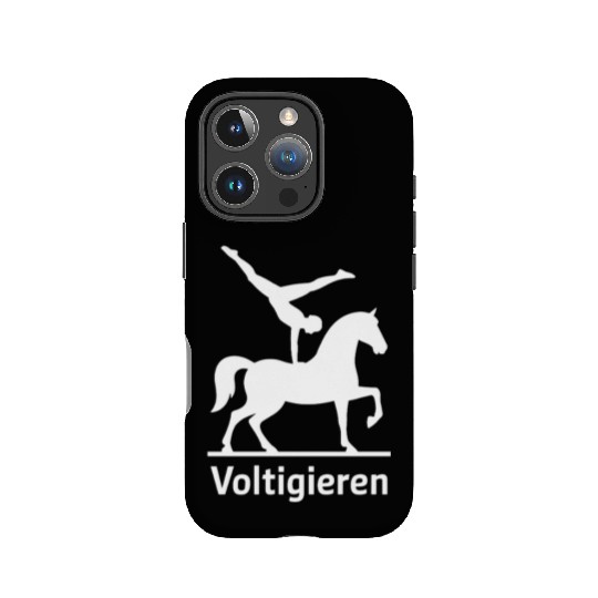 Voltigieren Equestrian Elegance Horse Performance IPhone Cases