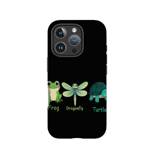 Subtle Political Frog Dragonfly Turtle Women Men IPhone Cases