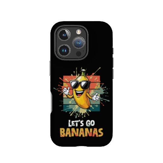 Retro Funny Banana Meme Let Us Go Banana IPhone Cases
