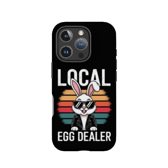 Local Egg Dealer Easter Bunny Vintage Egg Farmer IPhone Cases