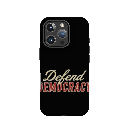 Defend Democracy IPhone Cases