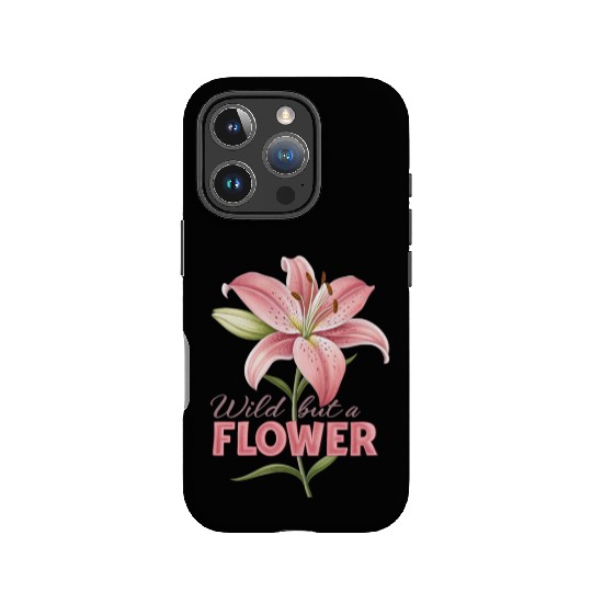 huge lily rose design IPhone Cases