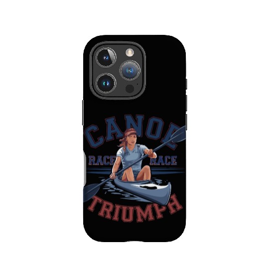 canoe race triumph IPhone Cases