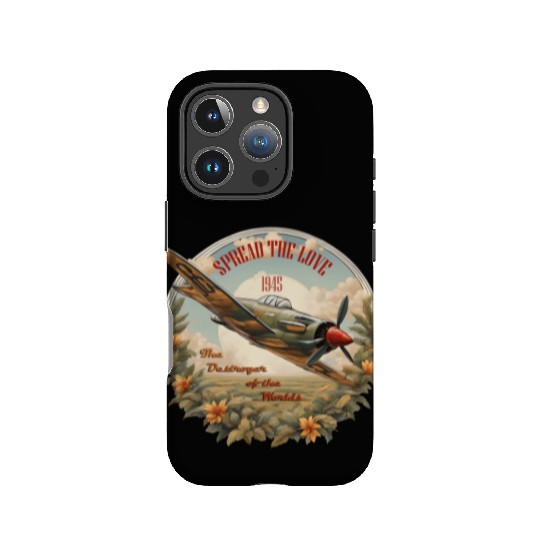vintage aircraft IPhone Cases
