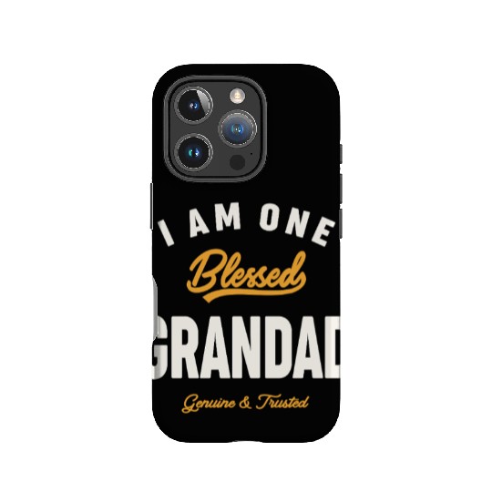 I Am One Blessed Grandad Dad Grandpa IPhone Cases