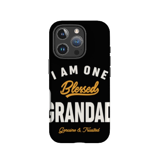 I Am One Blessed Grandad Dad Grandpa IPhone Cases
