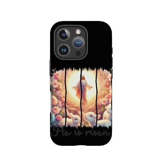 Easter Day Jesus He is risen IPhone Cases