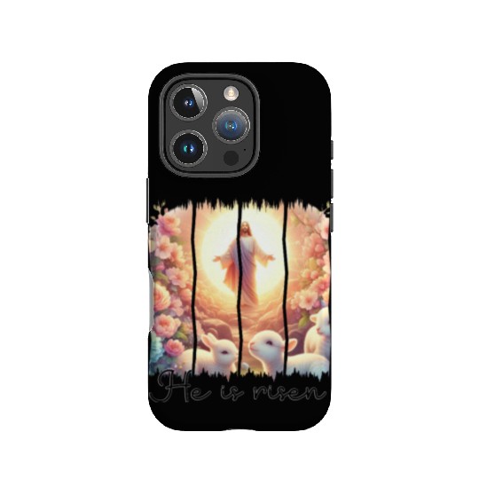 Easter Day Jesus He is risen IPhone Cases