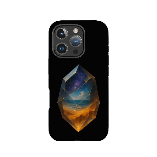 Multiverse Crystal: Window Through Time and space IPhone Cases