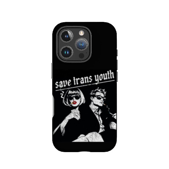 Save trans youth classic vintage IPhone Cases