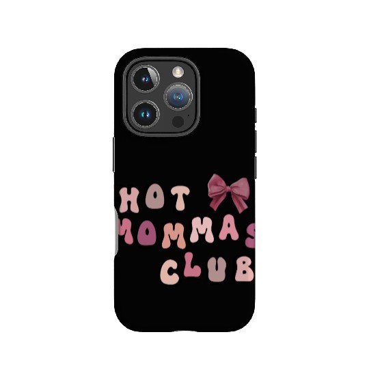 Hot Mommas Club Mother's day Design IPhone Cases