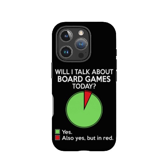 Will i talk about board game today for board gamer IPhone Cases