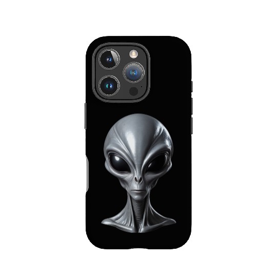 Real Alien Grey Extraterrestrial IPhone Cases