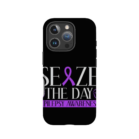 Seize The Day Epilepsy Awareness Warrior IPhone Cases