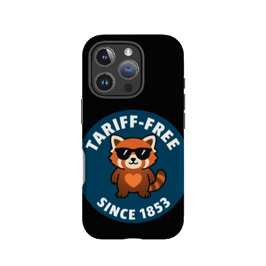 red panda og tariff free since 1853 IPhone Cases
