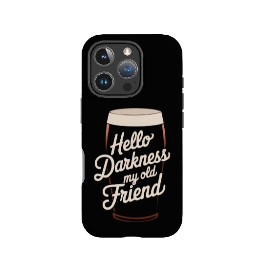 Hello Darkness My Old Friend IPhone Cases