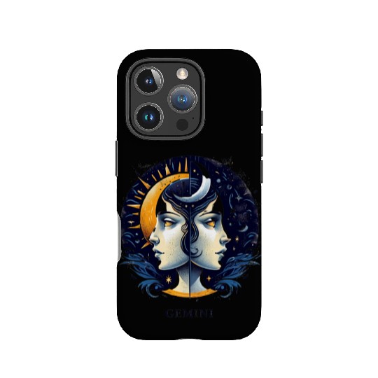 Zodiac Card Gemini IPhone Cases
