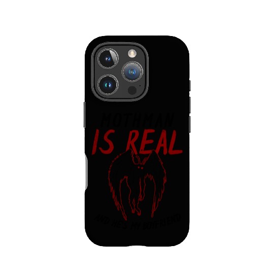 Mothman Is My Boyfriend For Cryptid Lover IPhone Cases