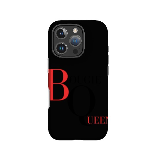 Bougie Queen Red&Black IPhone Cases