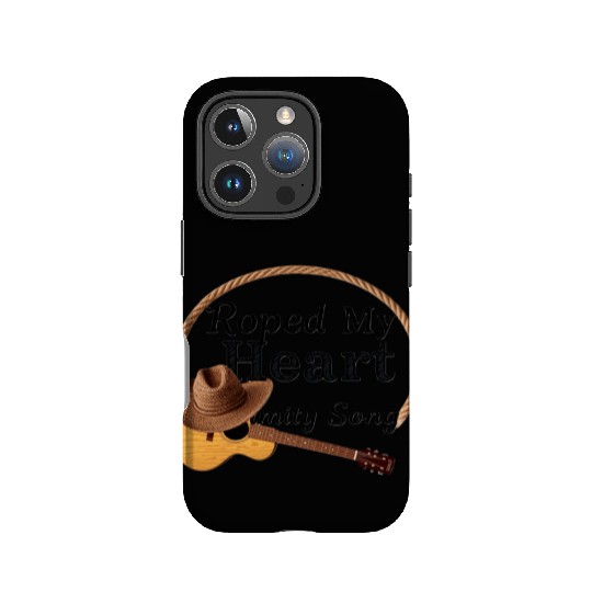 Roped My Heart – Country Love Song IPhone Cases