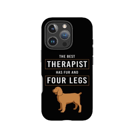 Therapy Dog Therapist Doggie School IPhone Cases