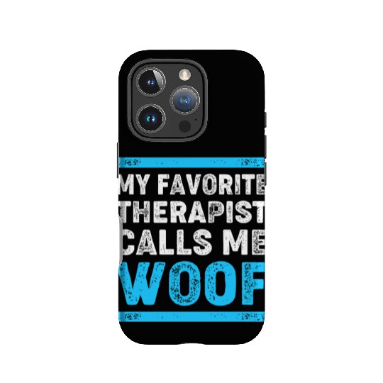 Therapy Dog Lover Psychology IPhone Cases