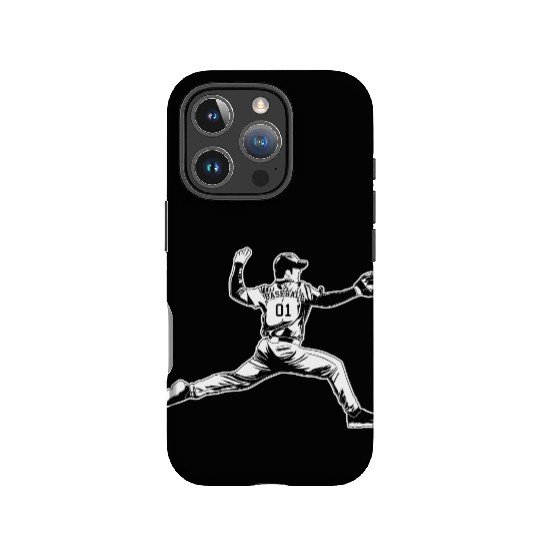 Baseball Pitcher IPhone Cases