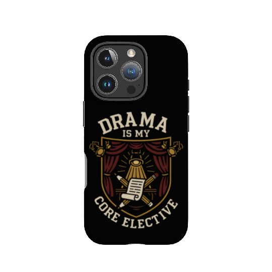 Theater Kid Drama Club Musical Theater Nerd Stage IPhone Cases