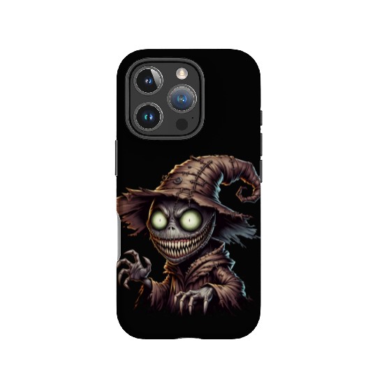 Evil Scarecrow Witch – Creepy Halloween Horror IPhone Cases