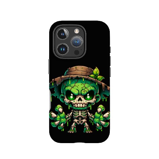Swamp Skeleton Mutant – Creepy Plant Monster IPhone Cases