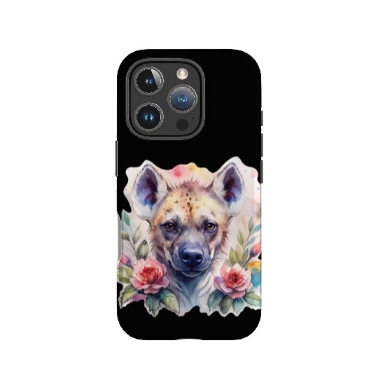 Sage the Blooming Hyena IPhone Cases
