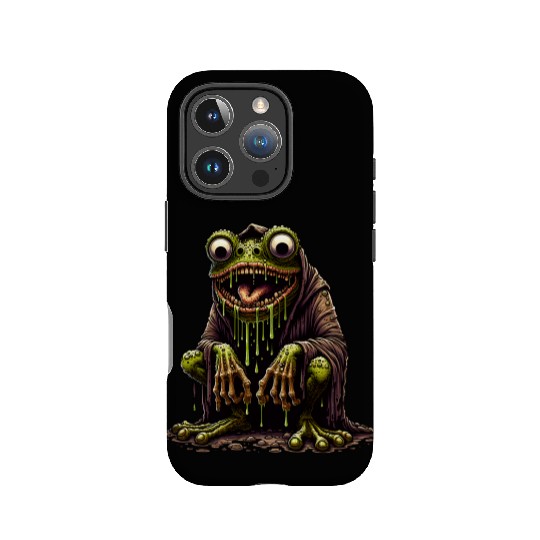 Slime Toad Monster – Creepy Hooded Swamp Creature IPhone Cases