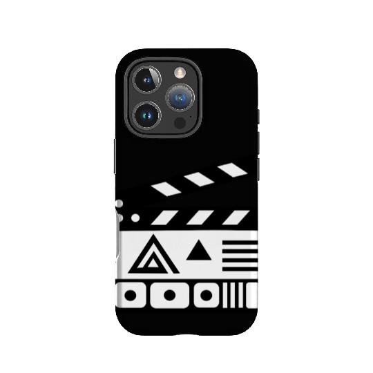 Film Clapboard Icon – Cinematic Design IPhone Cases