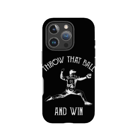 Baseball Pitcher IPhone Cases